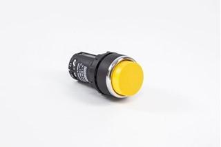 MB Series Plastic 1NO Spring Extended Yellow 22 mm Control Unit
